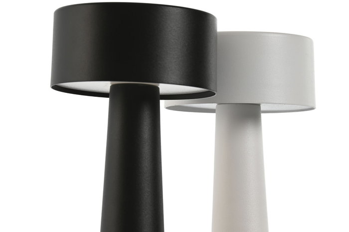 DKD Home Decor Lámpara de Sobremesa LED Metal Táctil Recargable (Pack de 2)