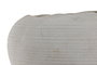 DKD Home Decor Jarrón de Porcelana Blanco 23,5x23,5x17 cm