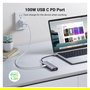 Ugreen Hub USB-C a 2x USB 3.0, HDMI, RJ45, SD/TF, PD Port 7 Puertos