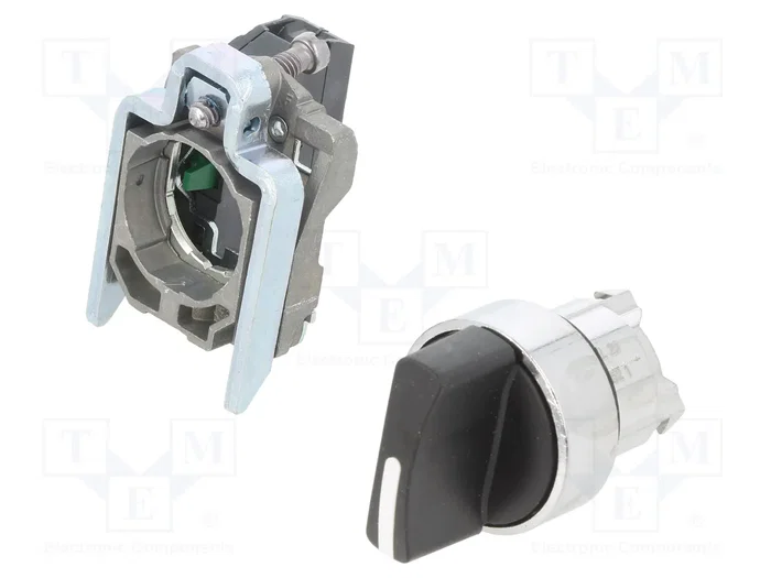 SCHNEIDER ELECTRIC Interruptor rotativo Harmony XB4 22mm Negro NA SCHNEIDER ELECTRIC Interruptor rotativo Harmony XB4 22mm Negro NA
