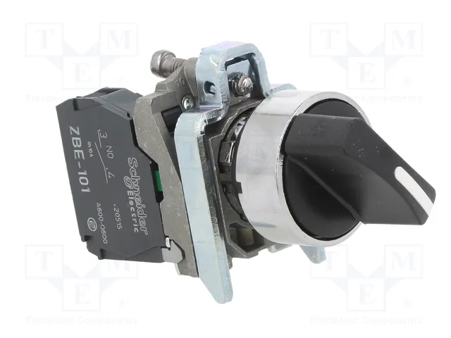 SCHNEIDER ELECTRIC Interruptor rotativo Harmony XB4 22mm Negro NA SCHNEIDER ELECTRIC Interruptor rotativo Harmony XB4 22mm Negro NA