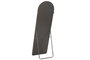 DKD Home Decor Espejo de Vestidor LED Metal 50x160 Táctil Negro