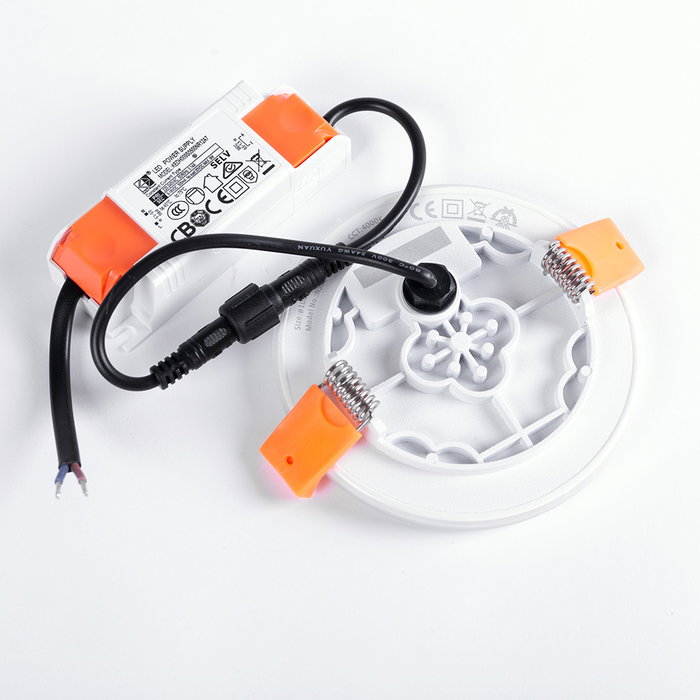Placa LED Circular sin Marco 11W 800Lm 2700K Blanco