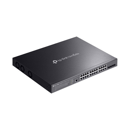 TP-Link Omada Switch Gestionado L2+ SG3428XMPP 24x GE PoE+ 16 Puertos, Montaje en Rack 1U