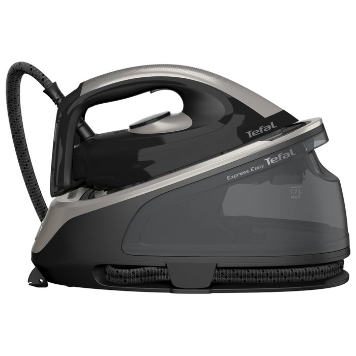 Tefal Express Easy SV6140 Estación de planchado de vapor, Negro / Plata