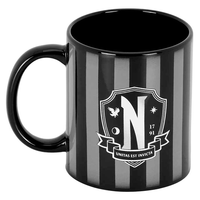 Karactermania Taza Miércoles Original Negro