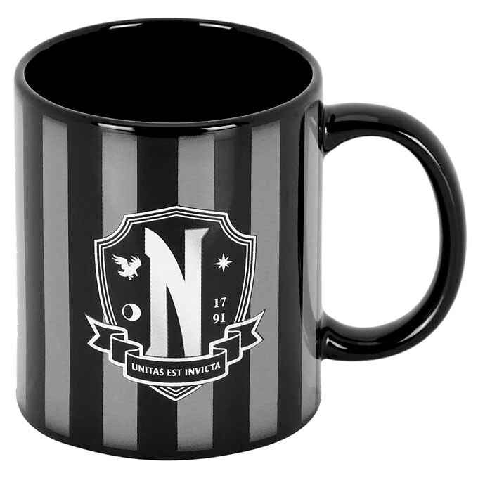 Karactermania Taza Miércoles Original Negro