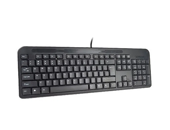 Q-connect Teclado negro con cable de 1,5 m compatible con Windows Q-connect Teclado negro con cable de 1,5 m compatible con Windows