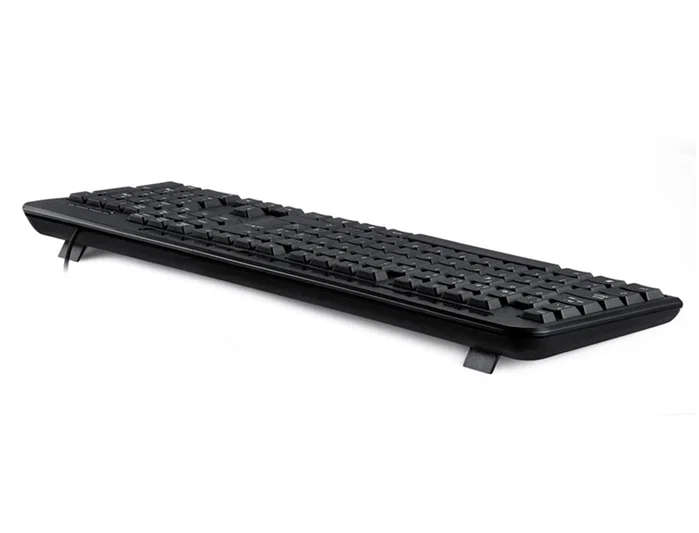 Q-connect Teclado negro con cable de 1,5 m compatible con Windows Q-connect Teclado negro con cable de 1,5 m compatible con Windows