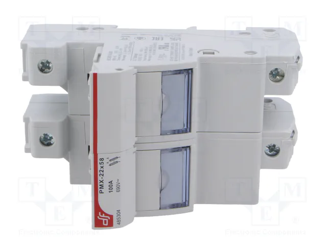 DF ELECTRIC Portafusibles PMX de 2 Polos, 100A, 690VAC DF ELECTRIC Portafusibles PMX de 2 Polos, 100A, 690VAC
