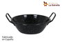 La Estrella Paellera Honda Bordonada Jaspeada 20 cm - 1.4 L (8 Unidades)