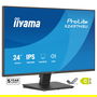 iiyama ProLite X2497HSU-B1 Monitor 23.8" Full HD IPS 120Hz 4ms Adaptive Sync HDMI DisplayPort USB 4W Altavoces Negro Sin Marco