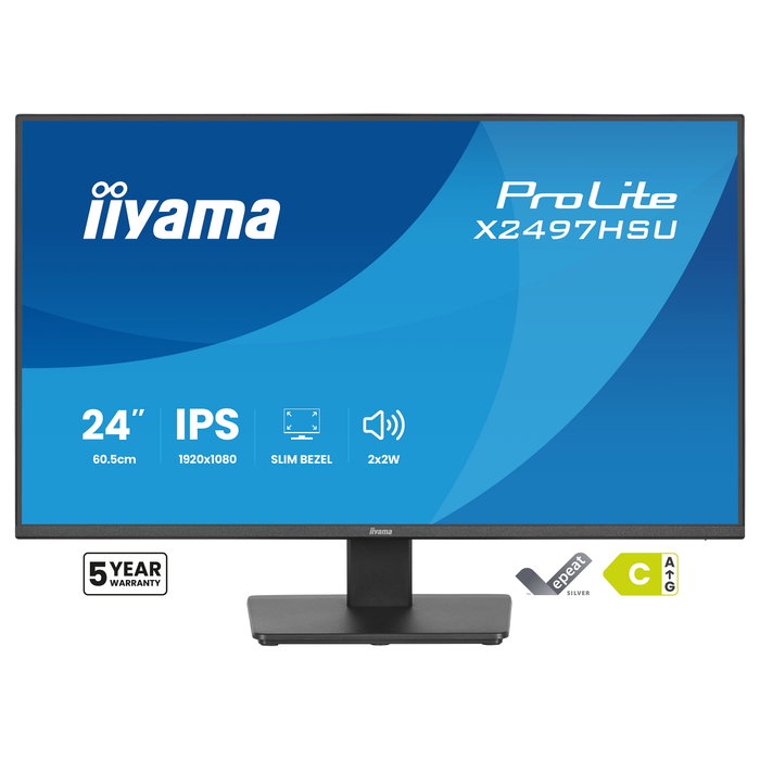 iiyama ProLite X2497HSU-B1 Monitor Full HD IPS 120Hz 23.8'' iiyama ProLite X2497HSU-B1 Monitor Full HD IPS 120Hz 23.8''