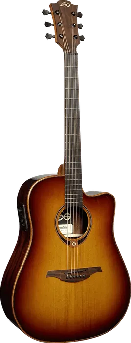 LAG Guitarra Acústica Dreadnought Cutaway Tramontane 118 A/E - Brown Shadow | Electroacústica LAG Guitarra Acústica Dreadnought Cutaway Tramontane 118 A/E - Brown Shadow | Electroacústica