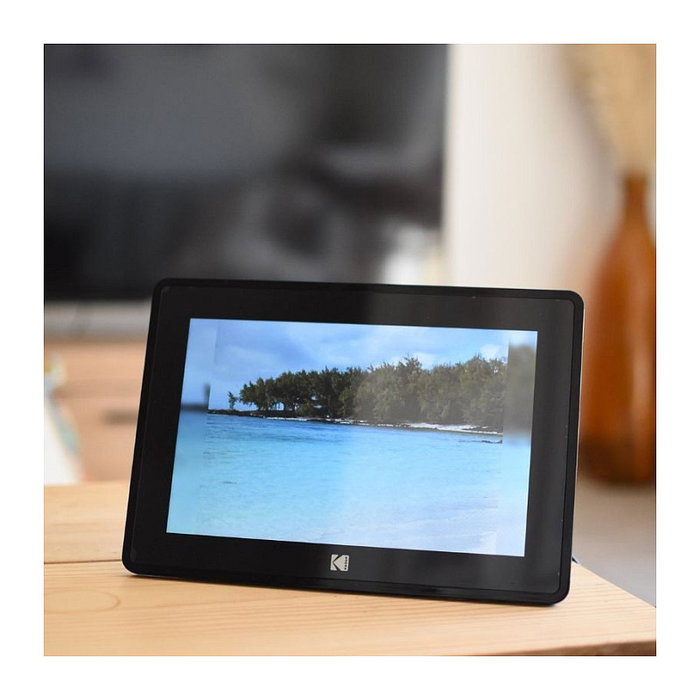 Kodak RCF-106H Marco Digital WiFi, Pantalla Táctil IPS 10" (25,4 cm), 1280x800, 16:10, 16 GB, Reproduce Video y Audio, Negro Kodak RCF-106H Marco Digital WiFi, Pantalla Táctil IPS 10" (25,4 cm), 1280x800, 16:10, 16 GB, Reproduce Video y Audio, Negro