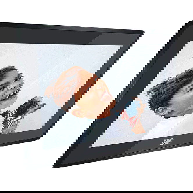 Kodak RCF-106H Marco Digital WiFi, Pantalla Táctil IPS 10" (25,4 cm), 1280x800, 16:10, 16 GB, Reproduce Video y Audio, Negro Kodak RCF-106H Marco Digital WiFi, Pantalla Táctil IPS 10" (25,4 cm), 1280x800, 16:10, 16 GB, Reproduce Video y Audio, Negro