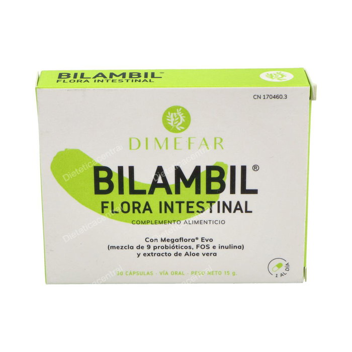 DIMEFAR BILAMBIL Probiótico 30 cápsulas de 545mg DIMEFAR BILAMBIL Probiótico 30 cápsulas de 545mg