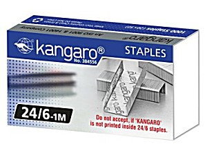KANGARO Grapas 24-6 Caja 1000 Unidades KANGARO Grapas 24-6 Caja 1000 Unidades