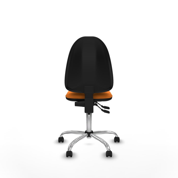 PIQUERAS Y CRESPO Silla de oficina Aýna Naranja sin brazos PIQUERAS Y CRESPO Silla de oficina Aýna Naranja sin brazos