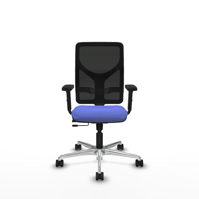 PIQUERAS Y CRESPO Silla de oficina Motilla con mecanismo Sincro/Traslack, Azul claro y Negro PIQUERAS Y CRESPO Silla de oficina Motilla con mecanismo Sincro/Traslack, Azul claro y Negro