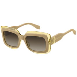 The Marc Jacobs MARC-850-S-10A Gafas de sol beige con cristales marrón