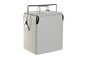 DKD Home Decor Nevera Metal PVC 17 Litros Blanco