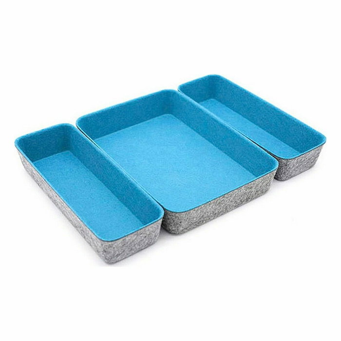Organizador de Cajones Confortime Fieltro 28 x 20,5 x 5,3 cm 3 Piezas (6 Unidades) Organizador de Cajones Confortime Fieltro 28 x 20,5 x 5,3 cm 3 Piezas (6 Unidades)