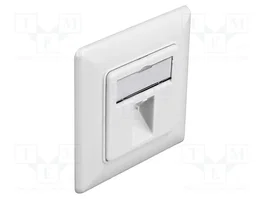 DeLOCK Keystone Anschlussdose 1 puerto RJ-45 Blanco