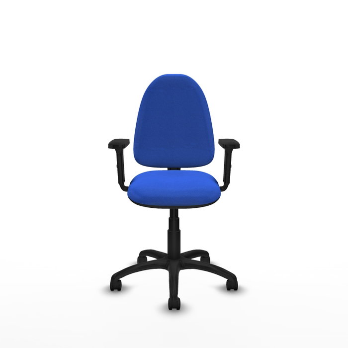 PIQUERAS Y CRESPO Silla de oficina Aýna Azul con Brazos 2D