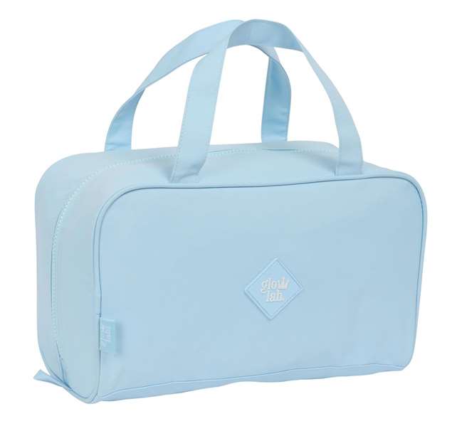 Neceser de Viaje Glow Lab Cisnes Azul claro 31 x 14 x 19 cm