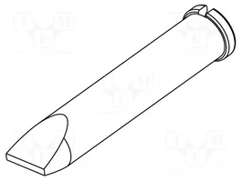 ERSA Punta de soldador tipo destornillador 5mm