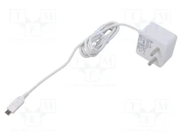 RASPBERRY PI Alimentador Blanco con USB micro