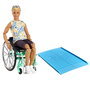 Muñeco Ken Fashionista Silla De Ruedas Gwx93 Mattel