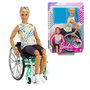 Muñeco Ken Fashionista Silla De Ruedas Gwx93 Mattel