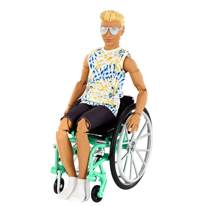 Muñeco Ken Fashionista Silla De Ruedas Gwx93 Mattel