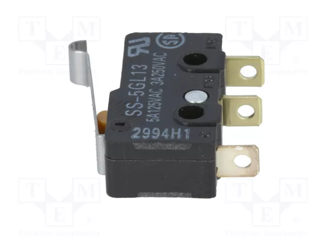 Aratas (Formerly Omron Components) Microconmutador SNAP ACTION SS-5GL13 SPDT
