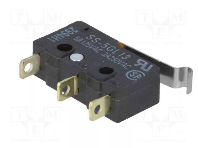 Aratas (Formerly Omron Components) Microconmutador SNAP ACTION SS-5GL13 SPDT