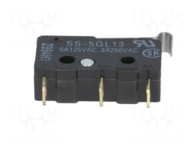 Aratas (Formerly Omron Components) Microconmutador SNAP ACTION SS-5GL13 SPDT