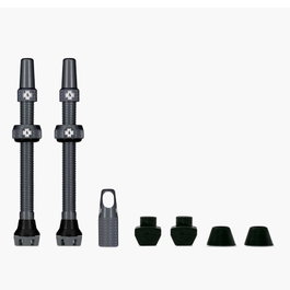 Muc-Off Válvulas sin cámara V2 Aluminio 7075 - Sistema de flujo de aire para neumáticos