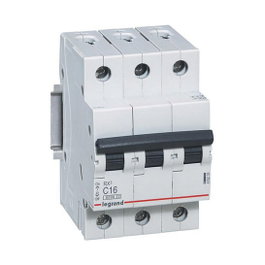 Legrand RX3 Disyuntor en miniatura 16A 3 polos Tipo C