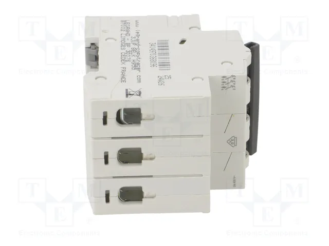 Legrand RX3 Disyuntor en miniatura Tipo C 16A 3-polig 6kA 400VAC Legrand RX3 Disyuntor en miniatura Tipo C 16A 3-polig 6kA 400VAC