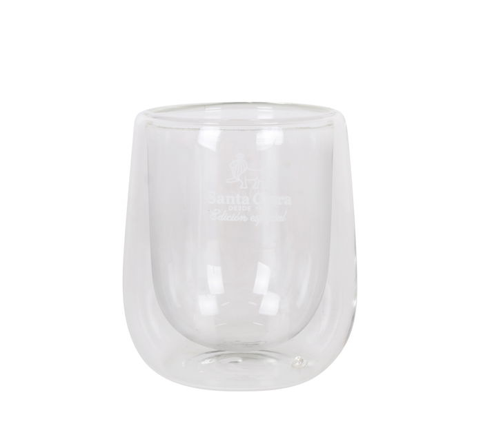 Santa Clara Set 2 Vasos Térmicos Boro 100ml 6 cm x 7.3 cm x 6 cm (2 Cajas)