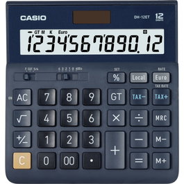 Casio DH-12ET Calculadora de Sobremesa 12 Dígitos Azul