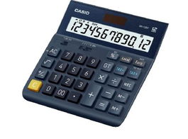 Casio Calculadora De Oficina Sobremesa DH-12ET 12 Dígitos Azul