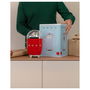 Smeg CJF11RDEU Exprimidor de Cítricos Eléctrico, Color Rojo, 70W, Cono en Acero Inoxidable, Función Antigoteo y Almacenamiento de Cable
