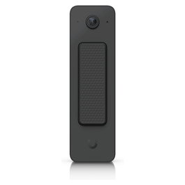 Ubiquiti UVC-Doorbell-Lite-B Negro - Timbre de vídeo para puerta con cámara 5MP (2560x1920), conexión PoE, resistencia IPX5, visión nocturna y micrófono incorporado