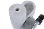 DKD Home Decor Dosificador con Estropajo Símil Mármol Blanco y Negro