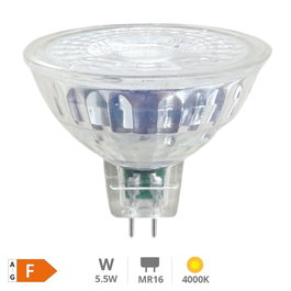 GSC Evolution Bombilla LED dicroica cristal 38º 5,5W MR16 4000K