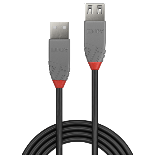 Lindy Cable de Extensión USB 2.0 Tipo A Anthra Line 1 m Lindy Cable de Extensión USB 2.0 Tipo A Anthra Line 1 m