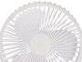 Argon Ventilador de Sobremesa Plegable, Blanco, USB-C, Batería Recargable 1200 mAh, Dimensiones Montado 16.5x16.5x30 cm (Set de 12)